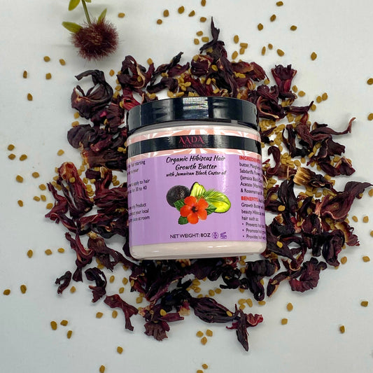 Organic Hibiscus Hair Growth Butter - Aada Naturals